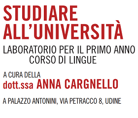 Seminario "Studiare all'Università" - Lingue e letterature straniere